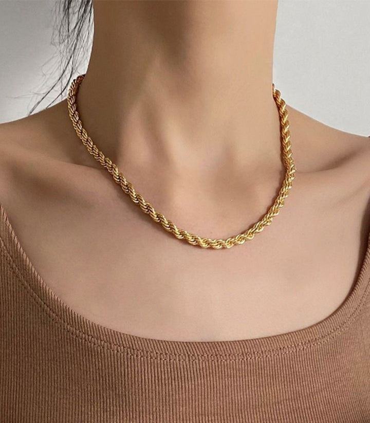 Collar Twisted Rope 4mm