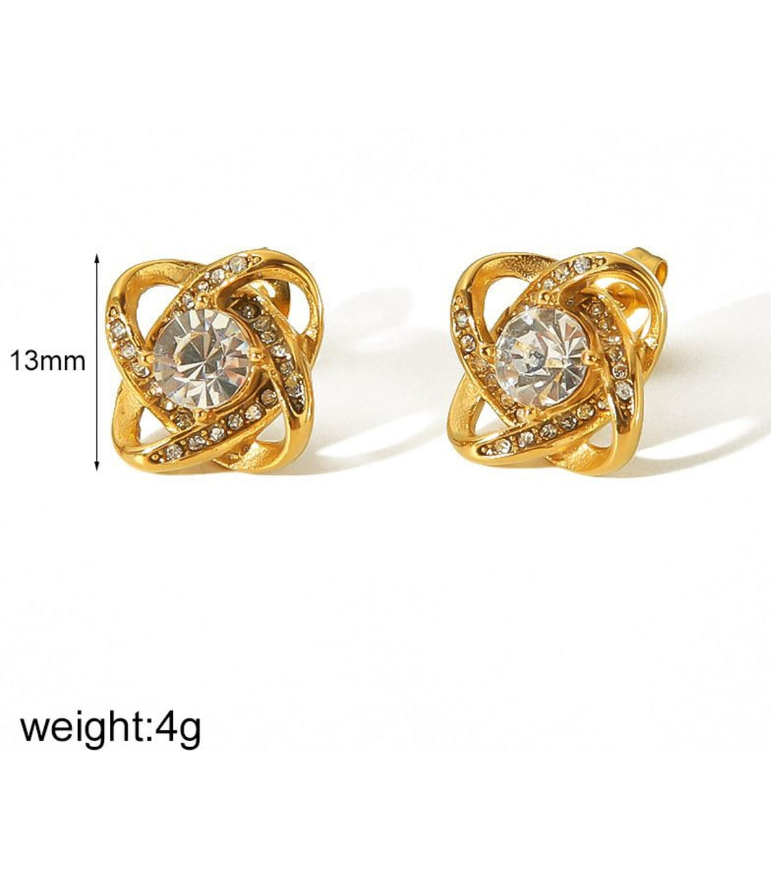 Aretes Diamond Encrusted