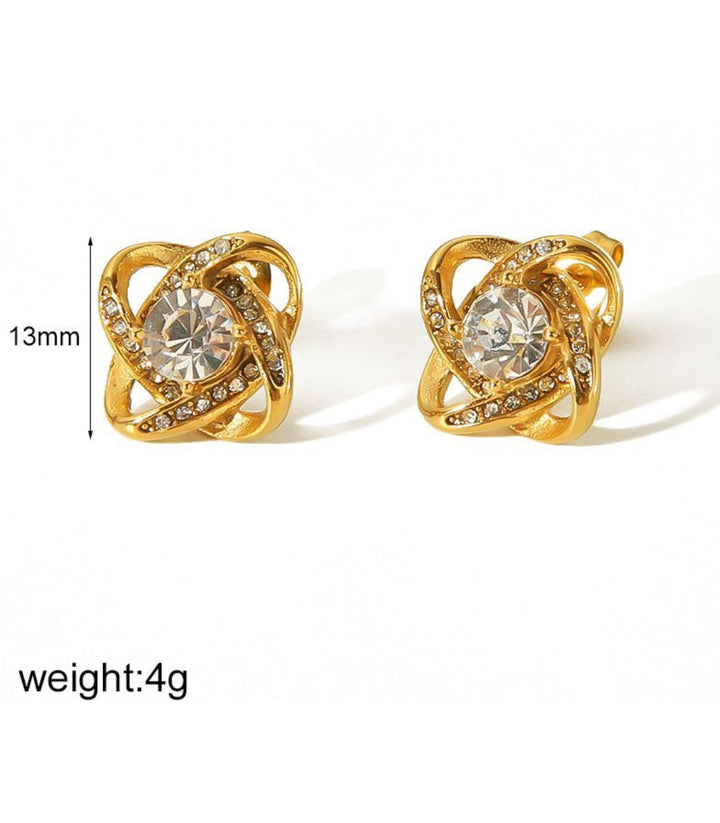 Aretes Diamond Encrusted