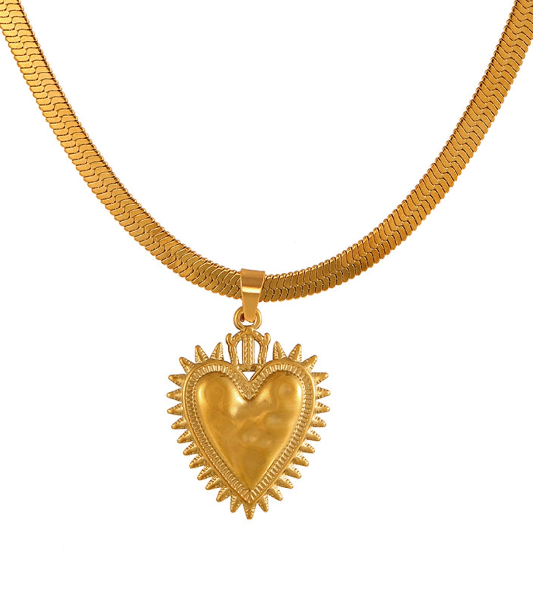 Collar heart snake