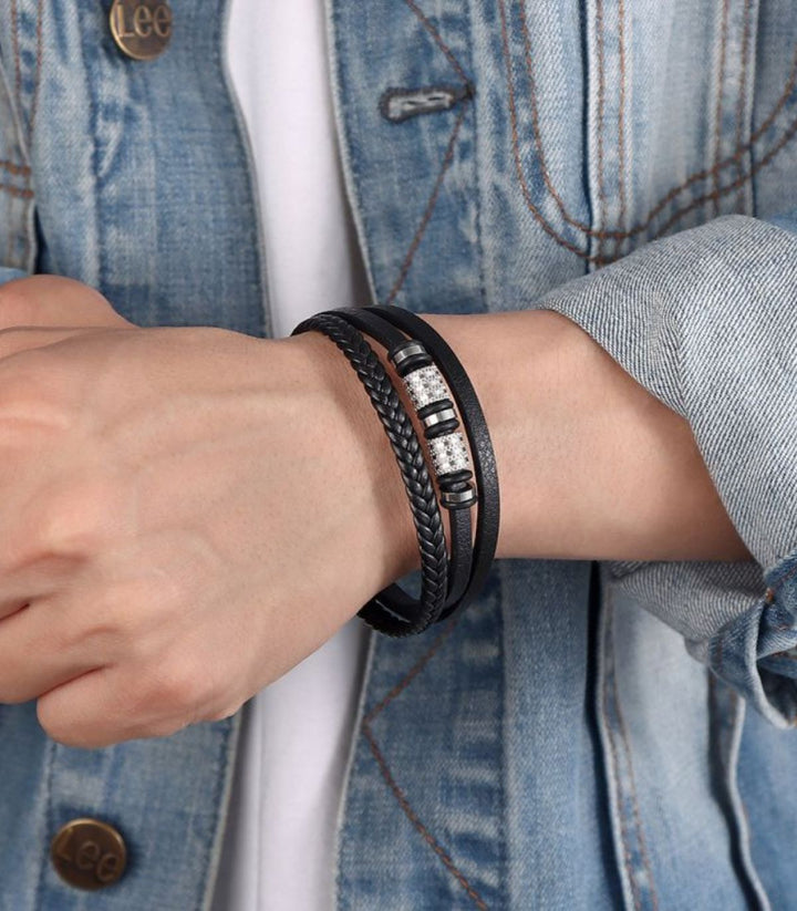 Brazalete Black Multilayer