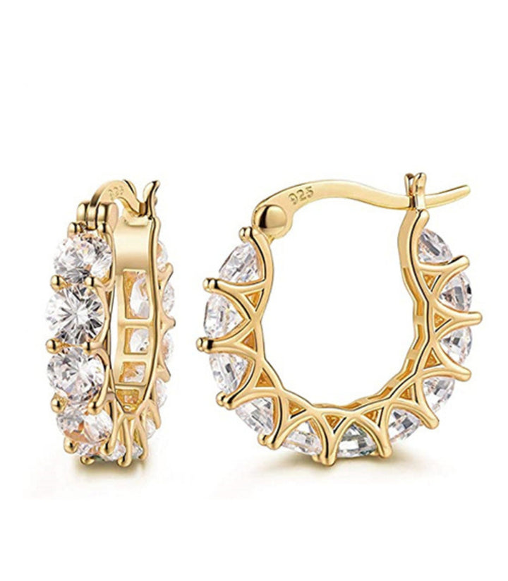 Aretes Gold Diamond