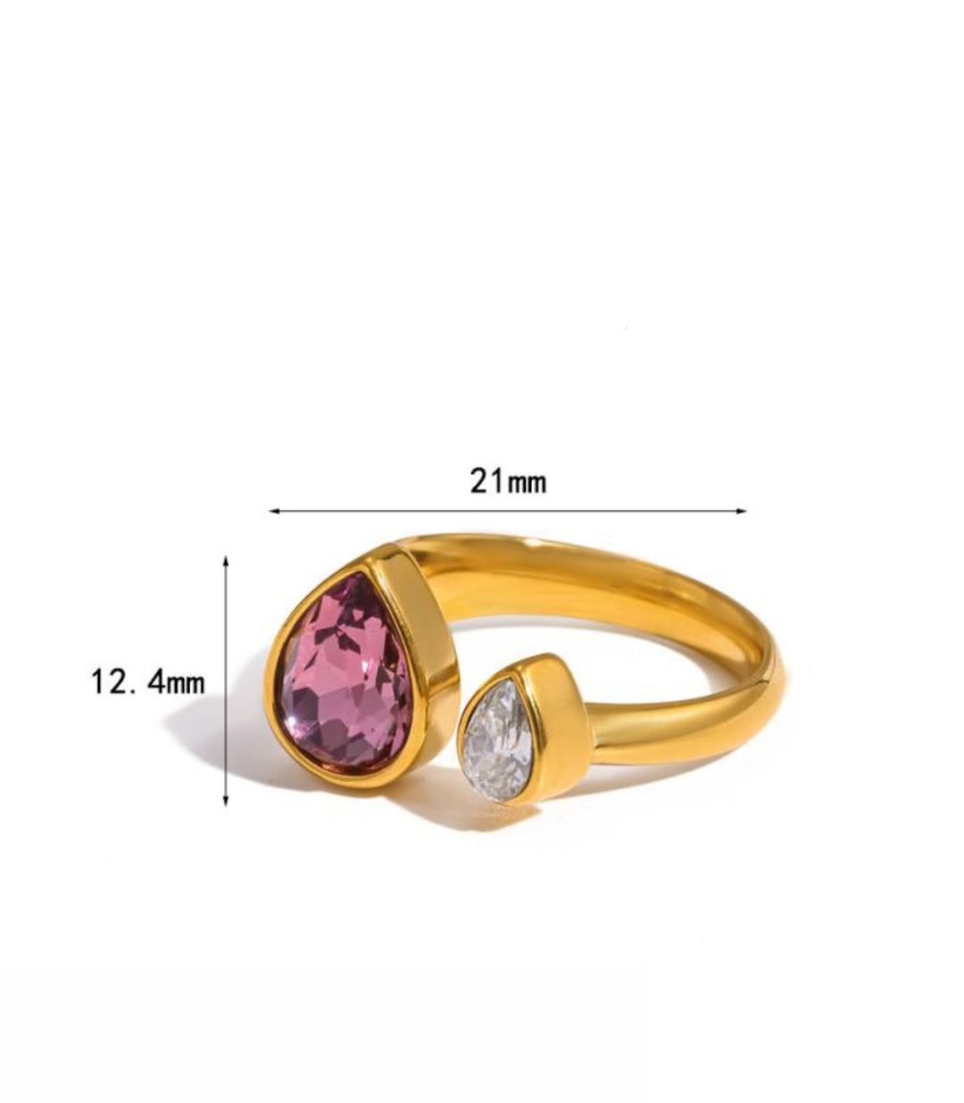 Anillo Fashion Colorful 18k