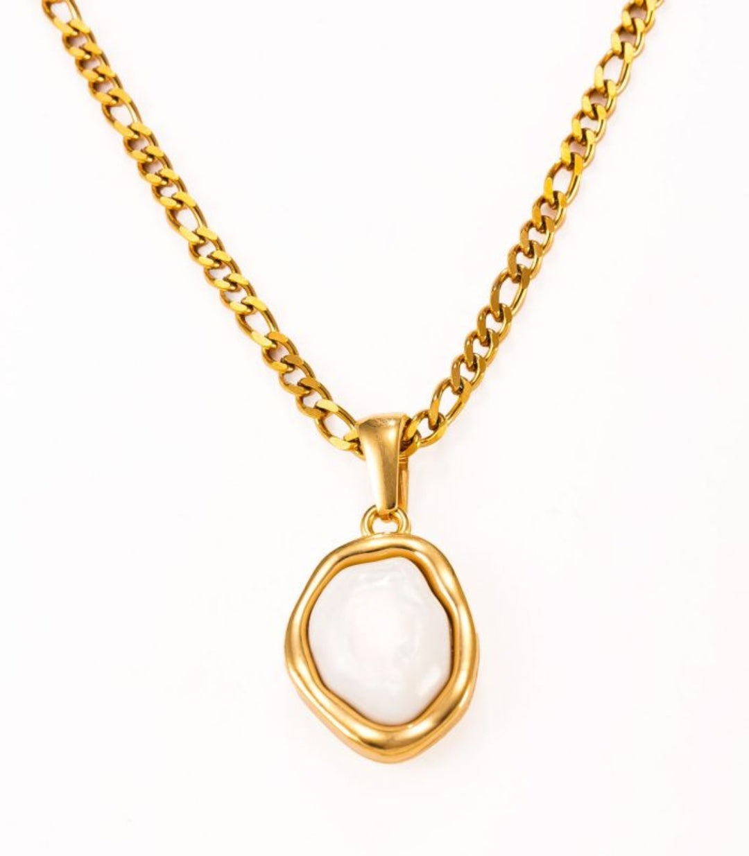 Collar Irregular Blanco