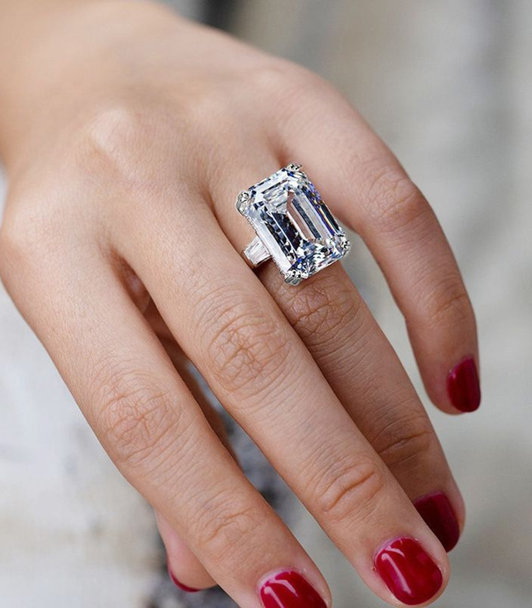 Anillo Zirconia Cristal # 8