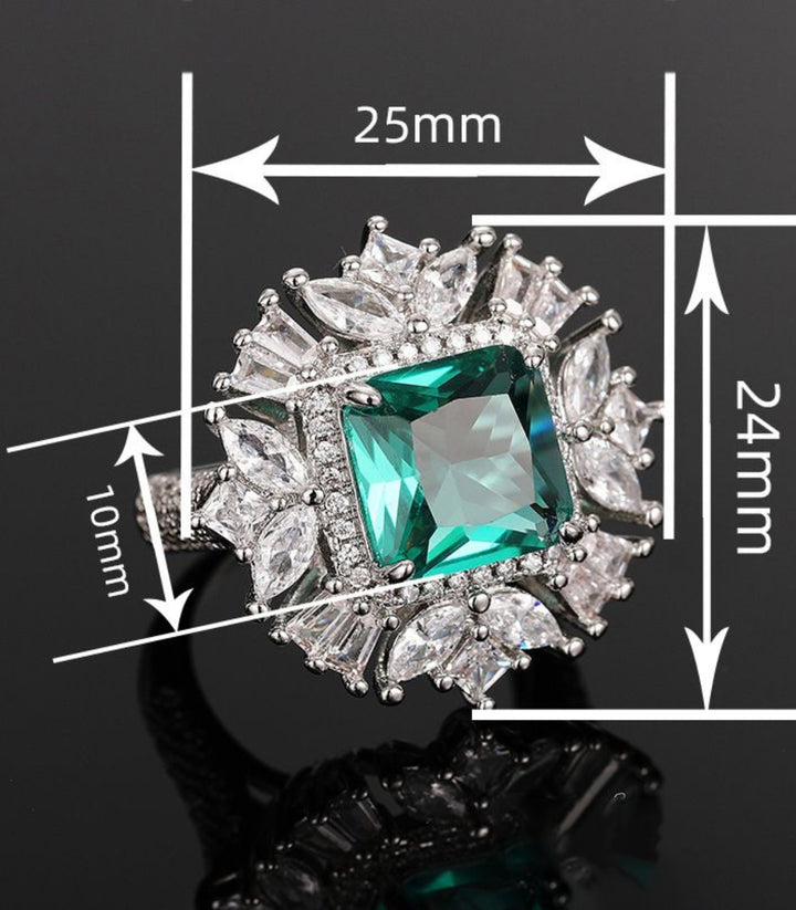 Anillo Emerald Jade 8