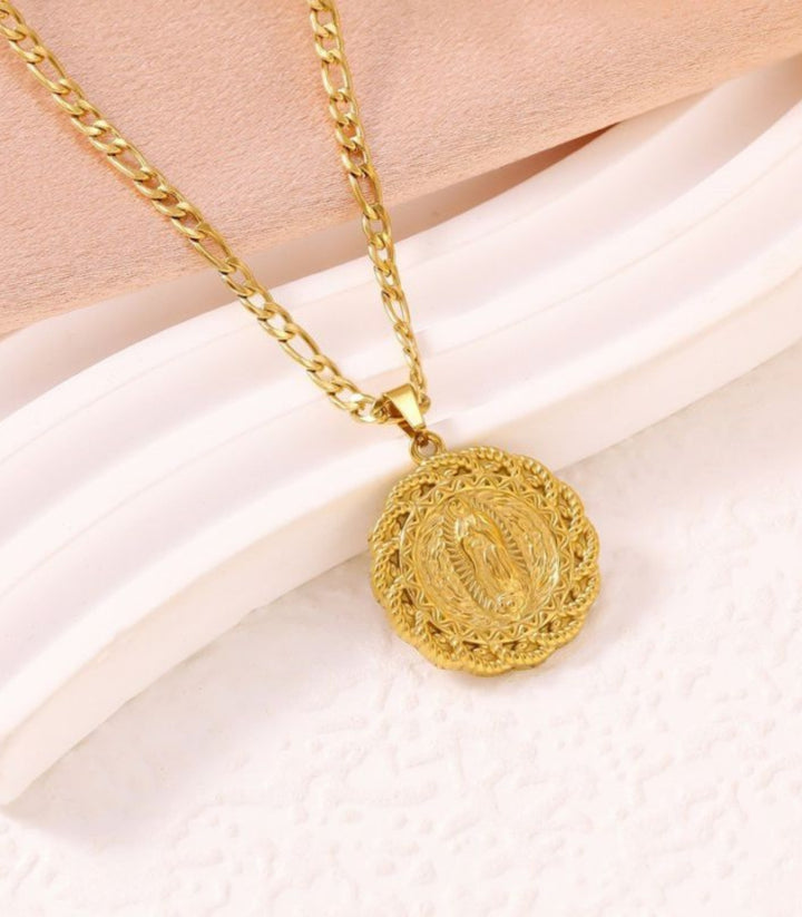 Collar Dorado Virgen
