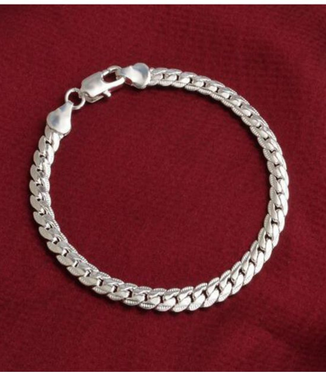 Brazalete Plata 20cm*5mm