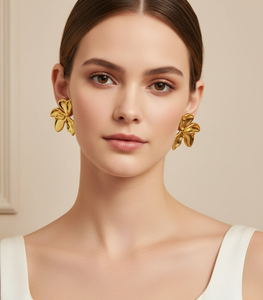 Aretes flor