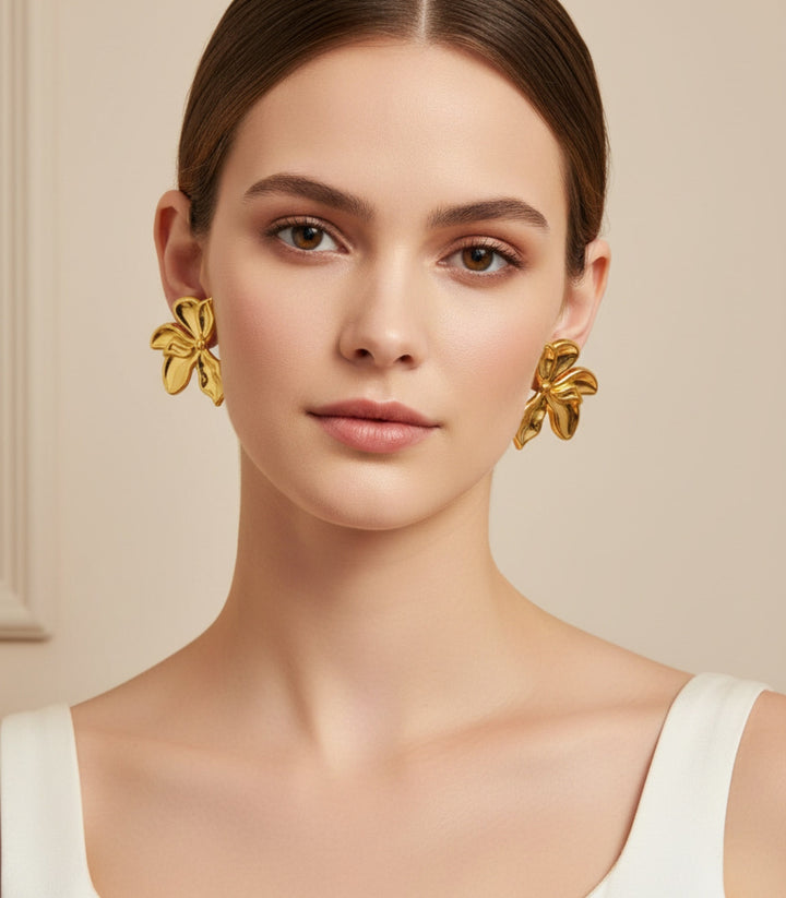 Aretes flor