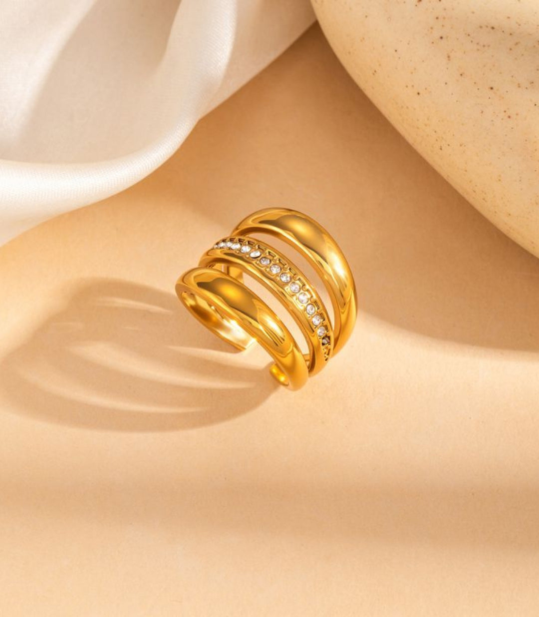 Anillo Threelayered Zirconias