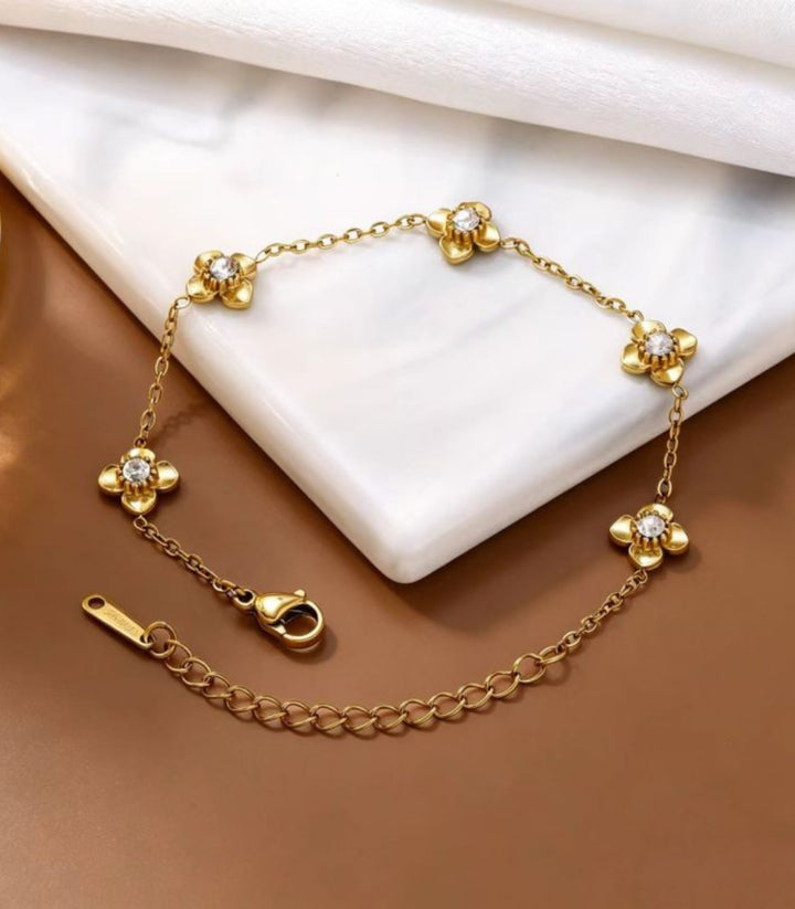 Brazalete Diamond Clover