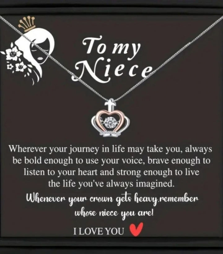 Collar Silver Diamond Crown