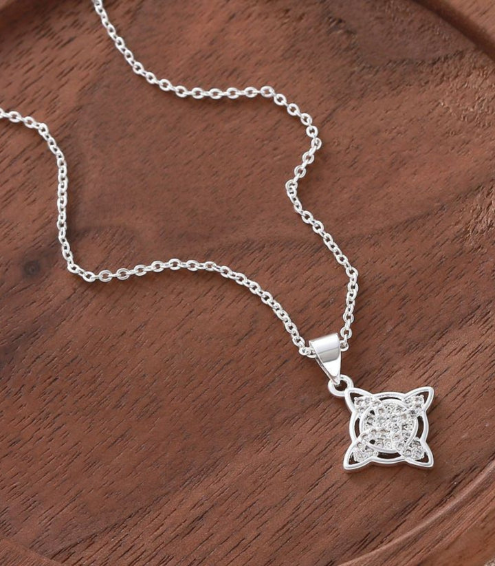 Collar Plata Nudo