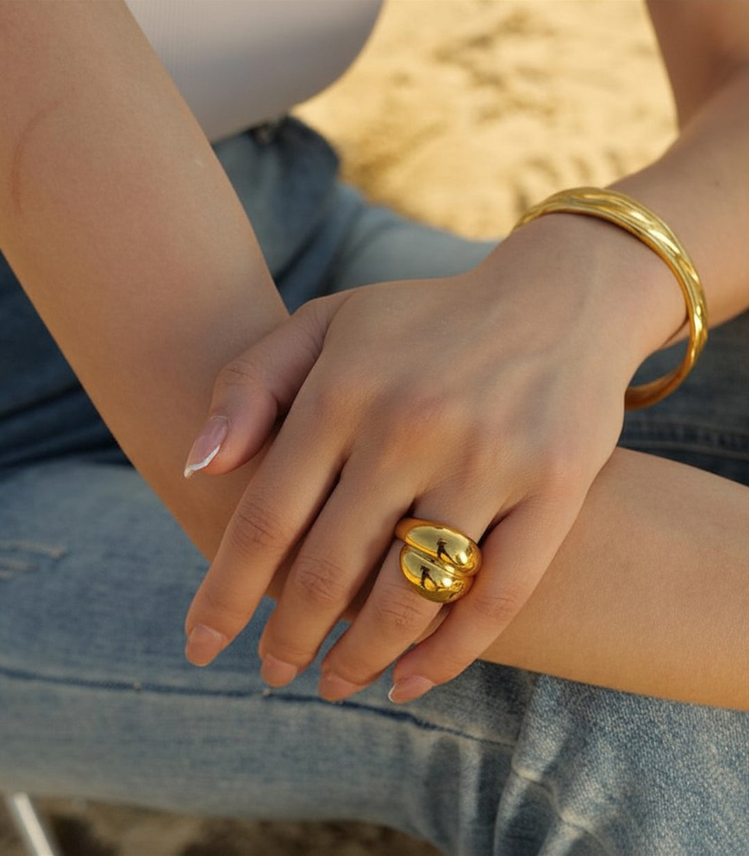 Anillo Fashion Waterdrop 6