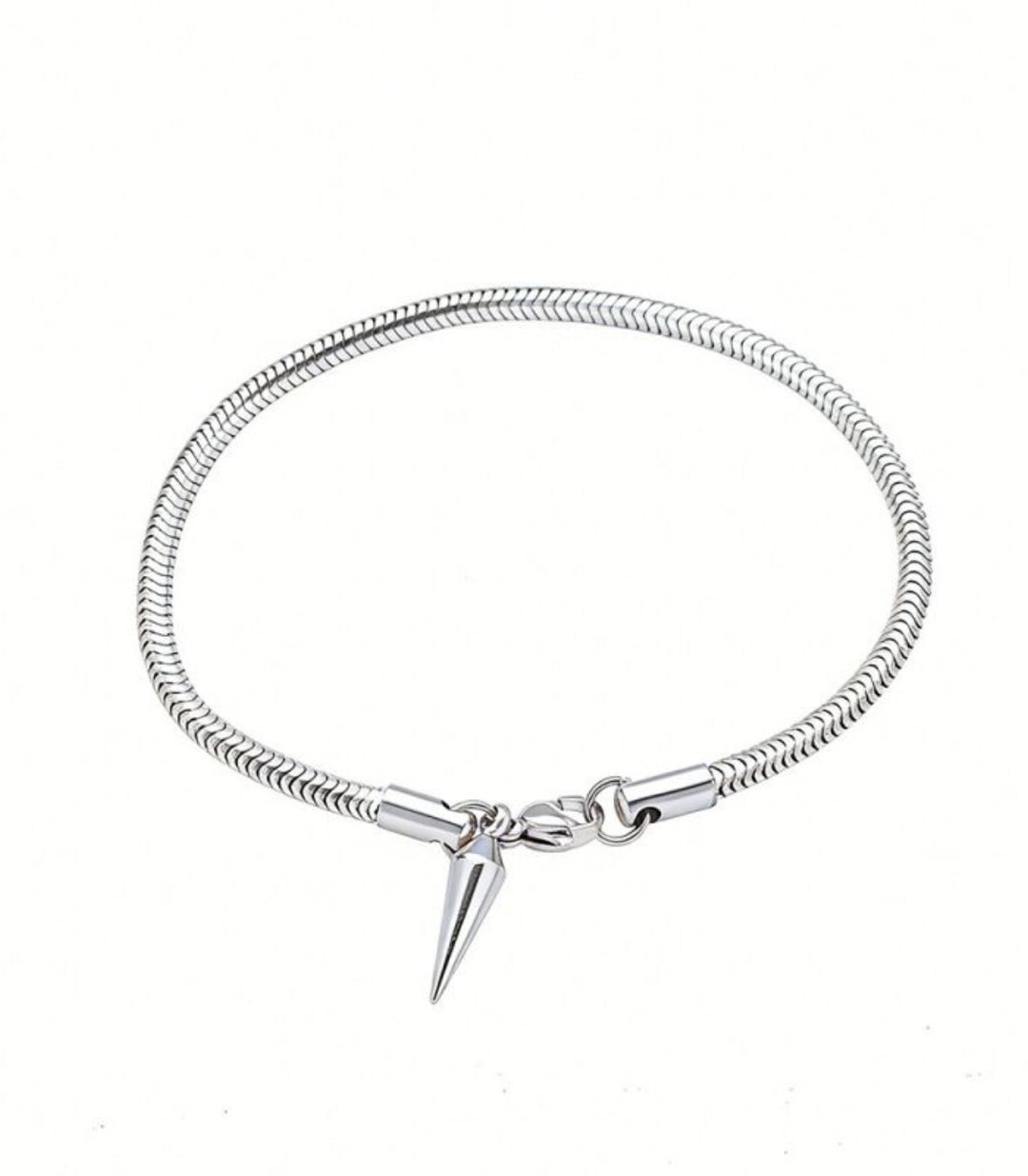 Brazalete Silver Snake Chain