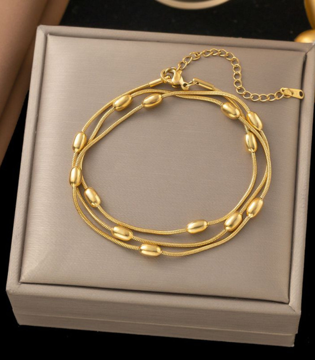Brazalete Oval Bead