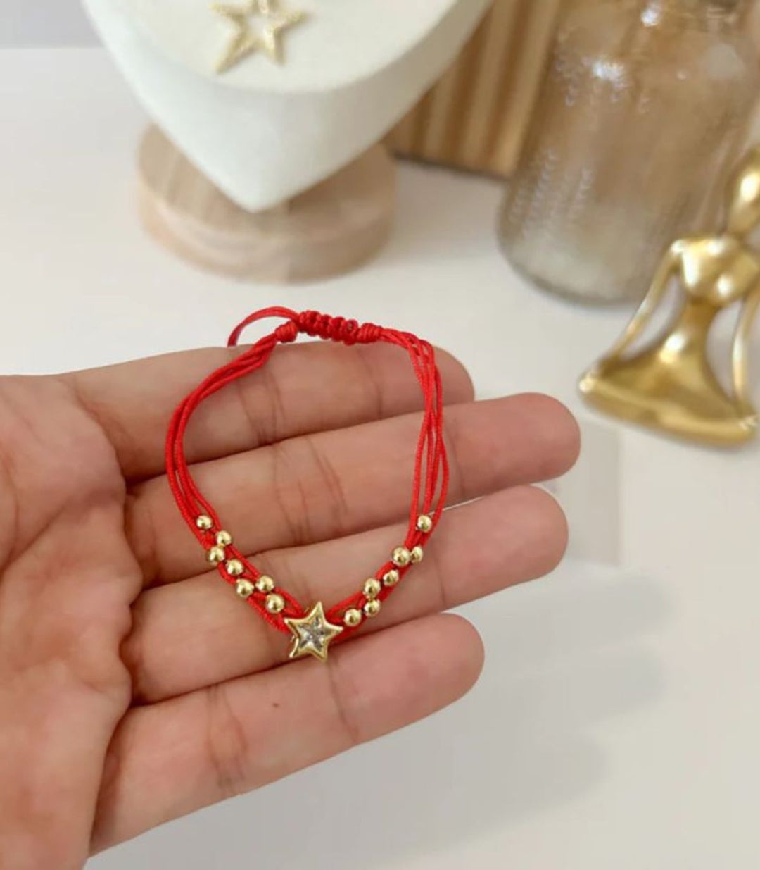 Brazalete Red Bohemian Star