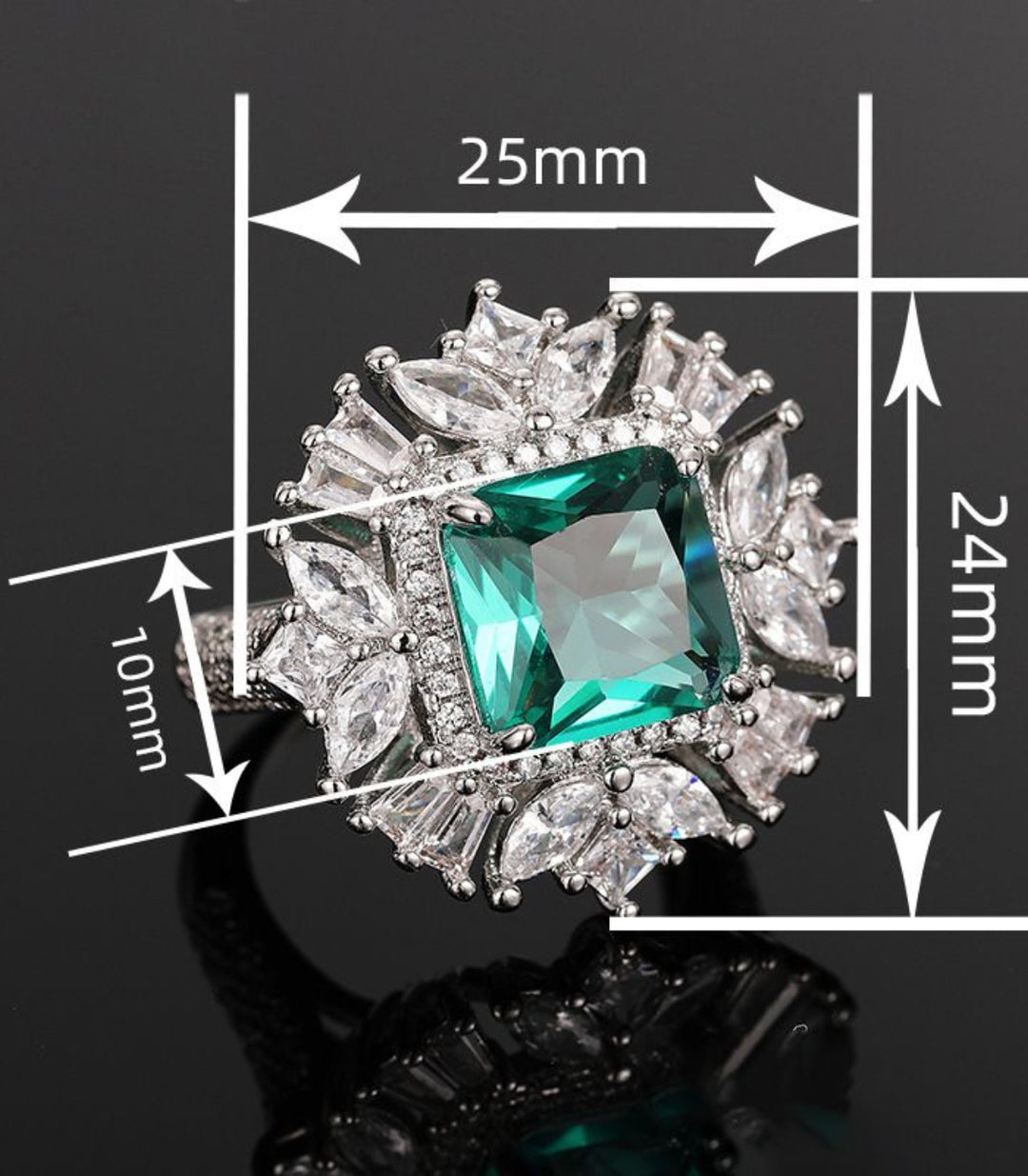 Anillo Emerald Jade 7