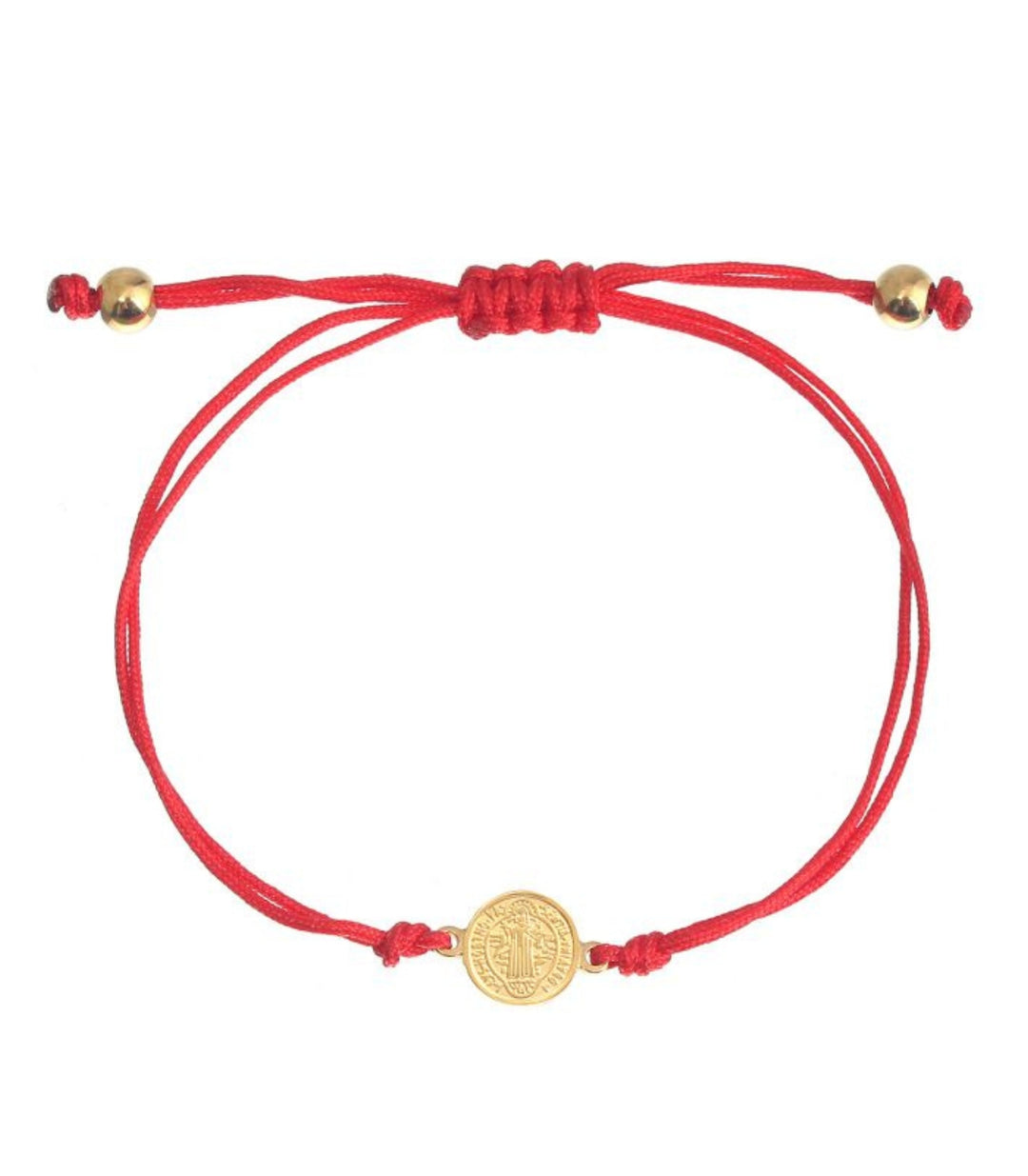 Brazalete rojo holly san benito