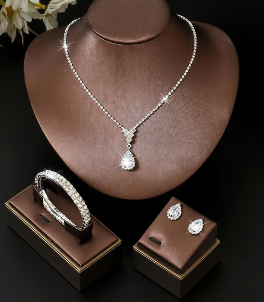 Set Silver 4 piezas