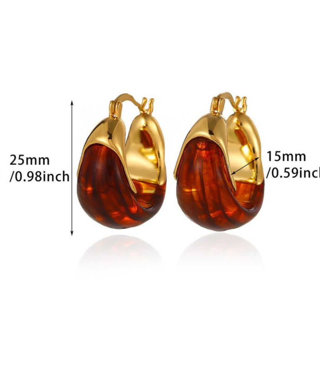 Aretes Amber 18K