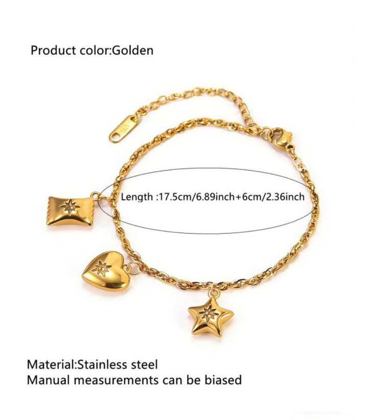 Brazalete Diamond Estrella 18K