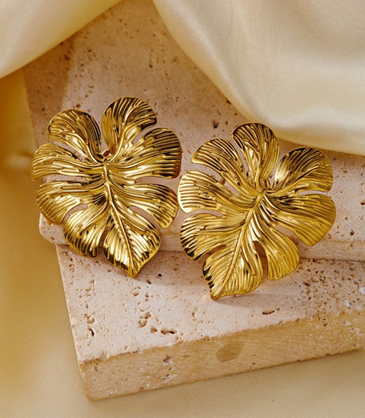 Aretes Leaf Vintage