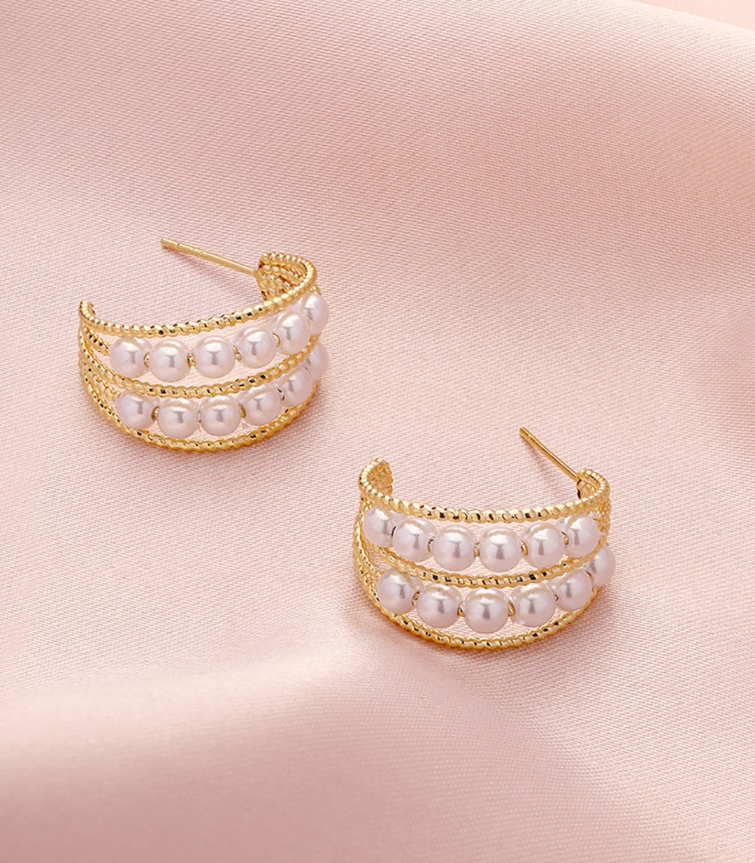 Aretes con Perlas