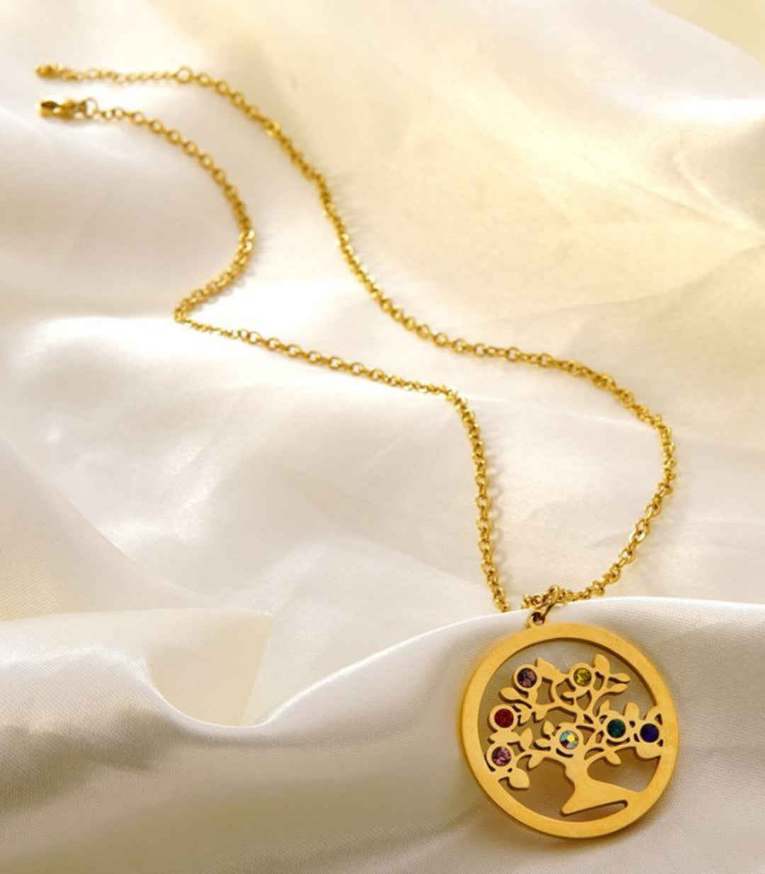 Collar Arbol de la Vida Zirconias
