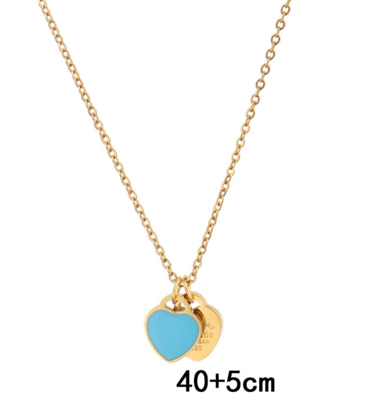 Collar Blue Heart