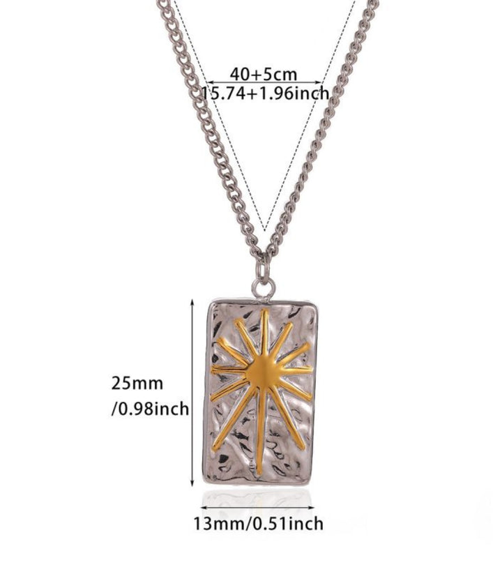Collar star bicolor