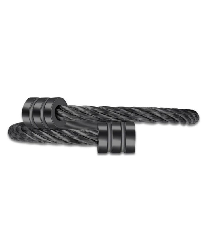 Brazalete Black Buckle Metal