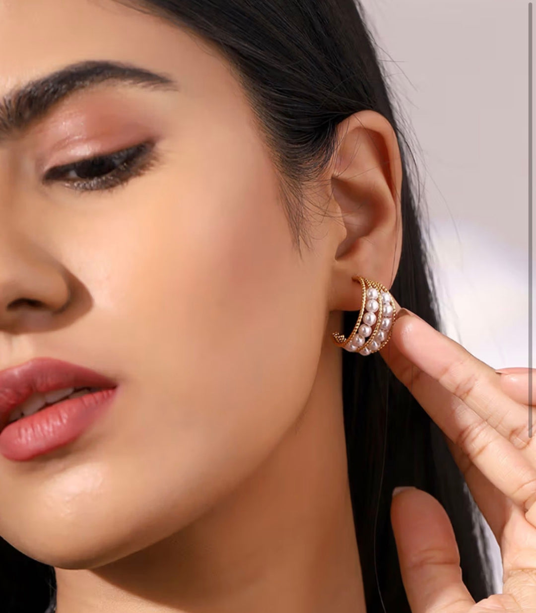 Aretes con Perlas