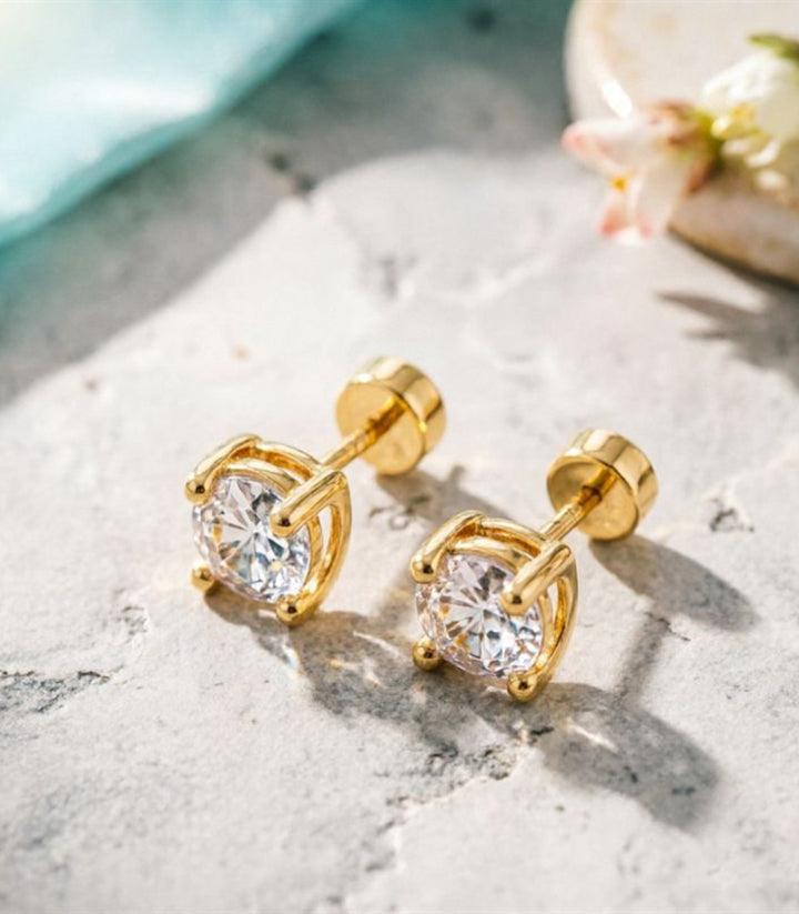 Aretes con Zirconias