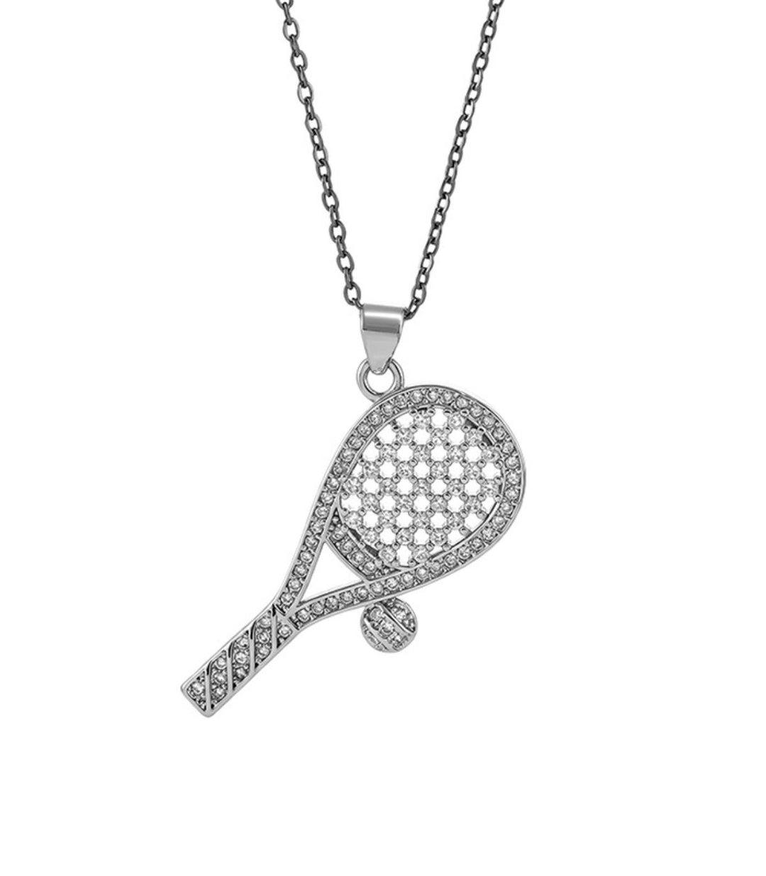 Collar Silver Zircon Tennis
