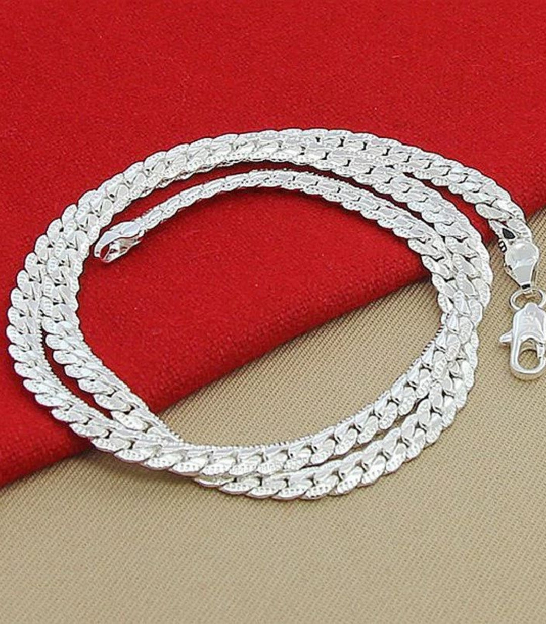 Collar Plata 45cm*5mm
