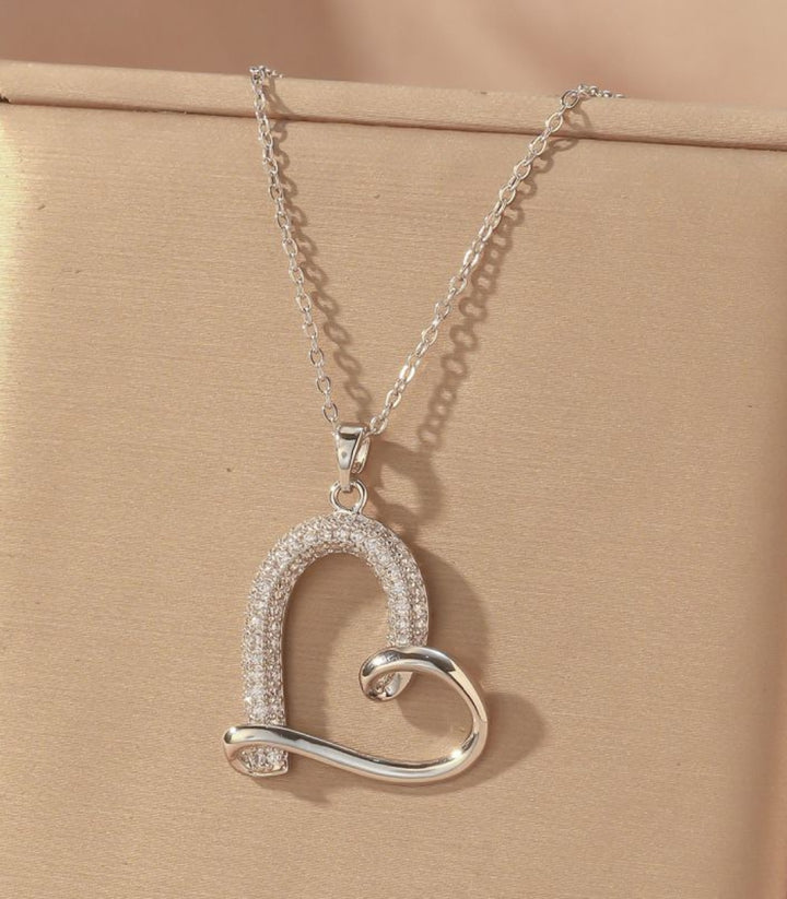 Collar Corazón Plata