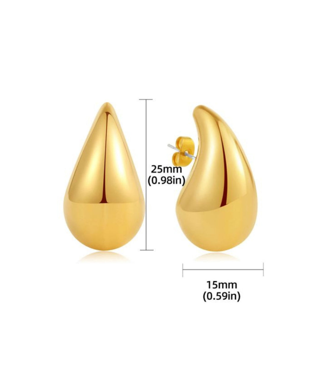 Aretes Teardrop