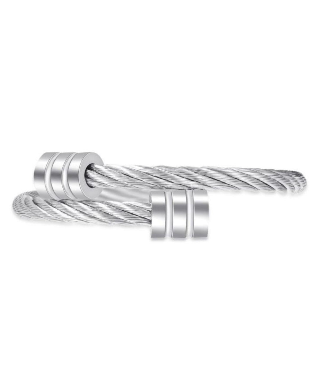 Brazalete Silver Buckle Metal