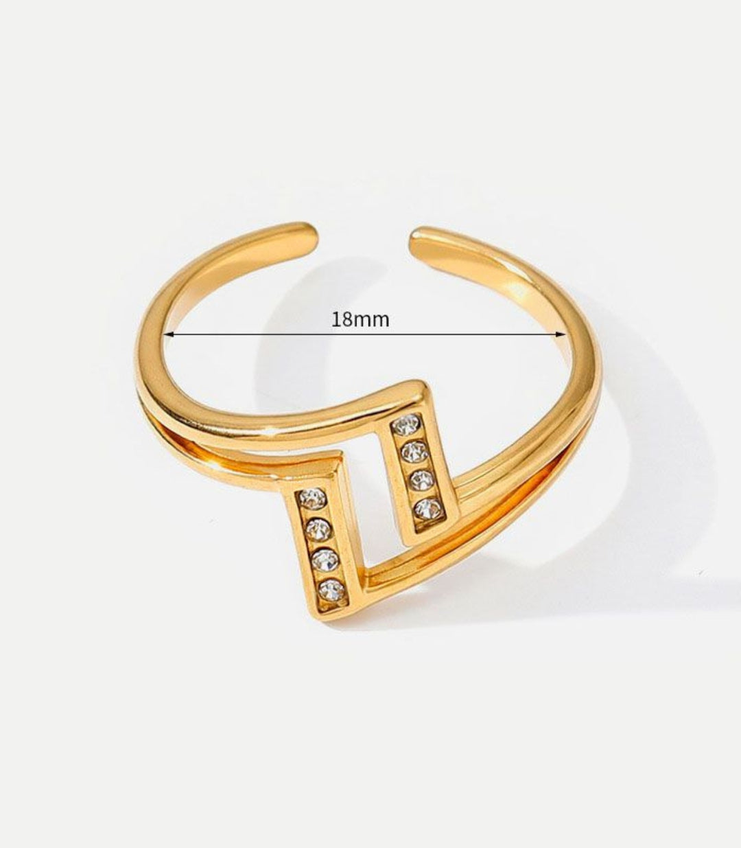 Anillo Parallel Zircon