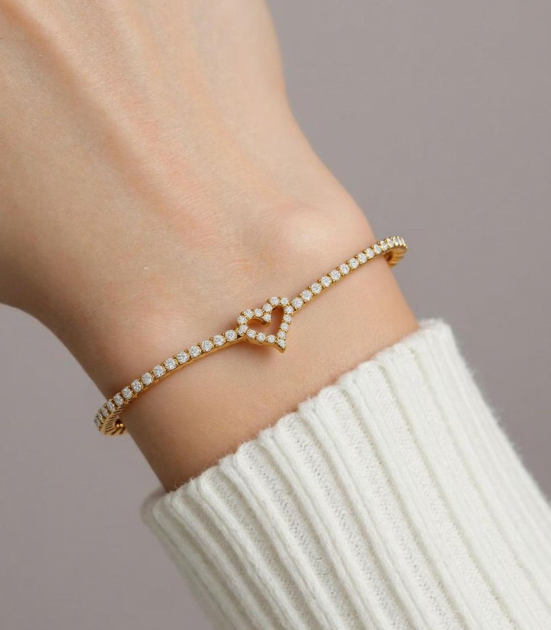 Brazalete Diamond Heart