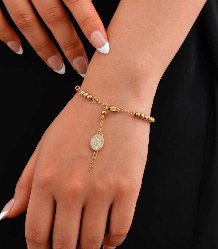 Brazalete Cruz con Virgen