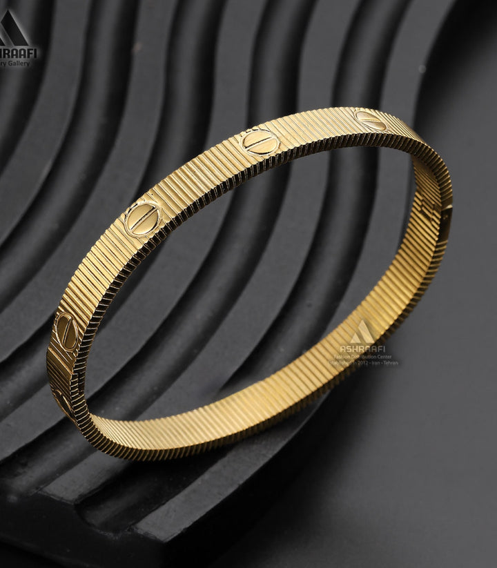 Brazalete love 2 dorado