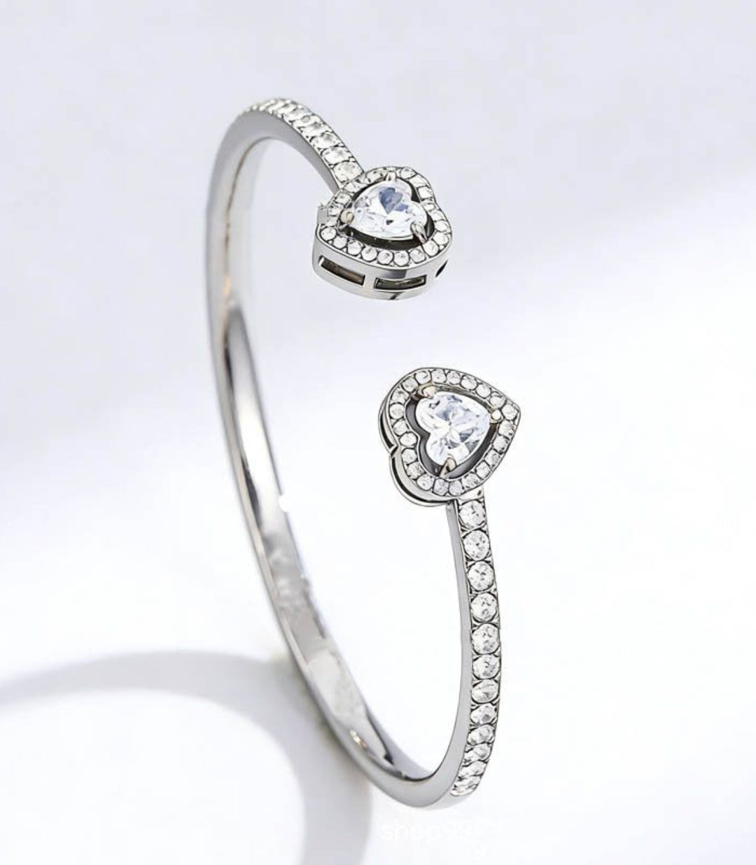 Brazalete Silver Lucky heart 18K