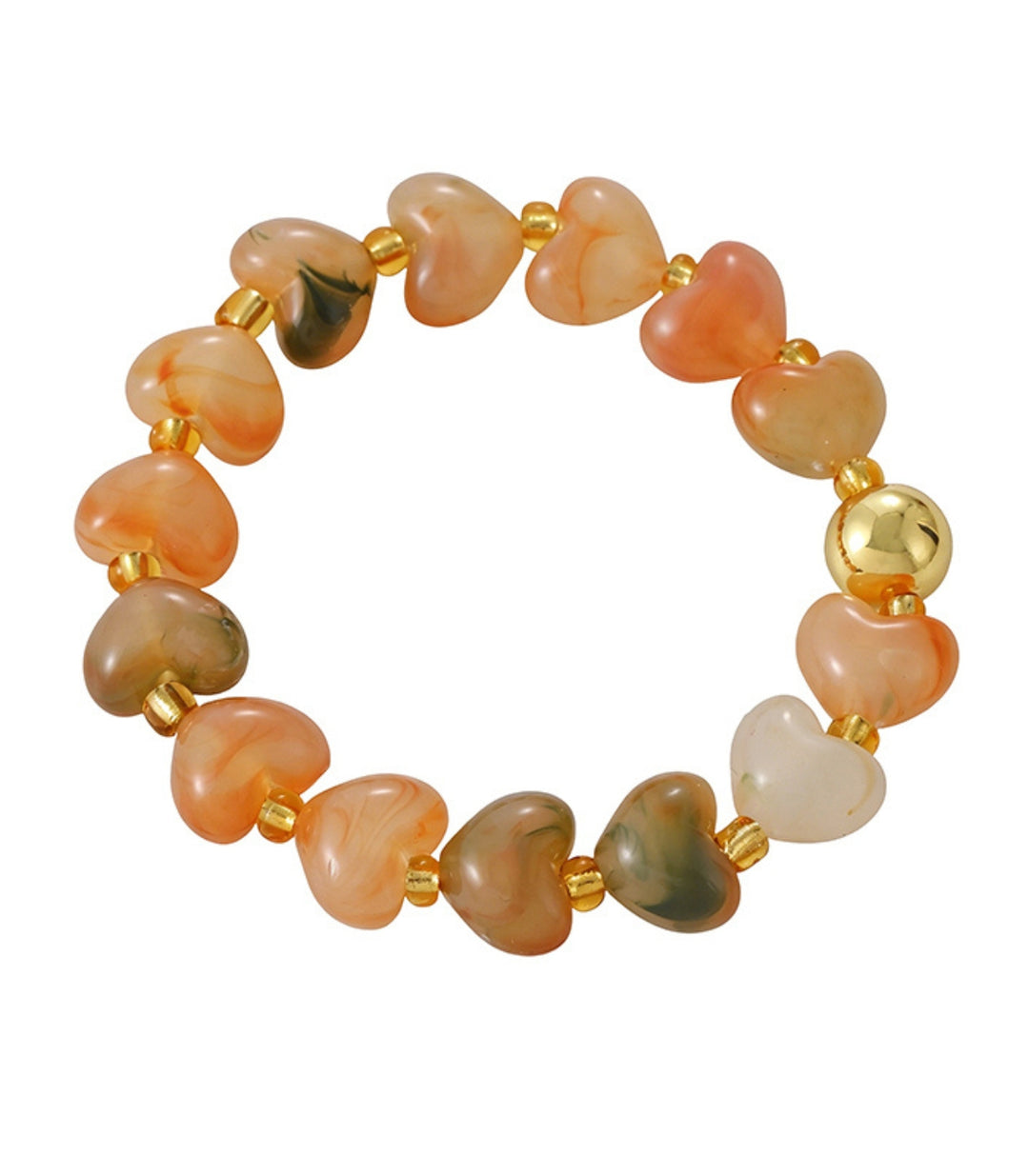 Brazalete Orange Heart