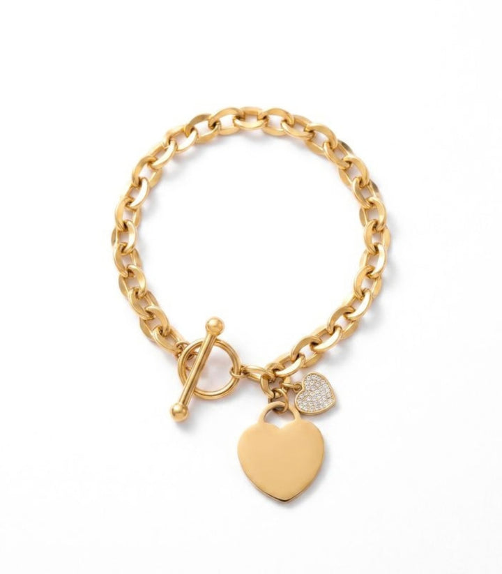 Brazalete Buckle Corazón