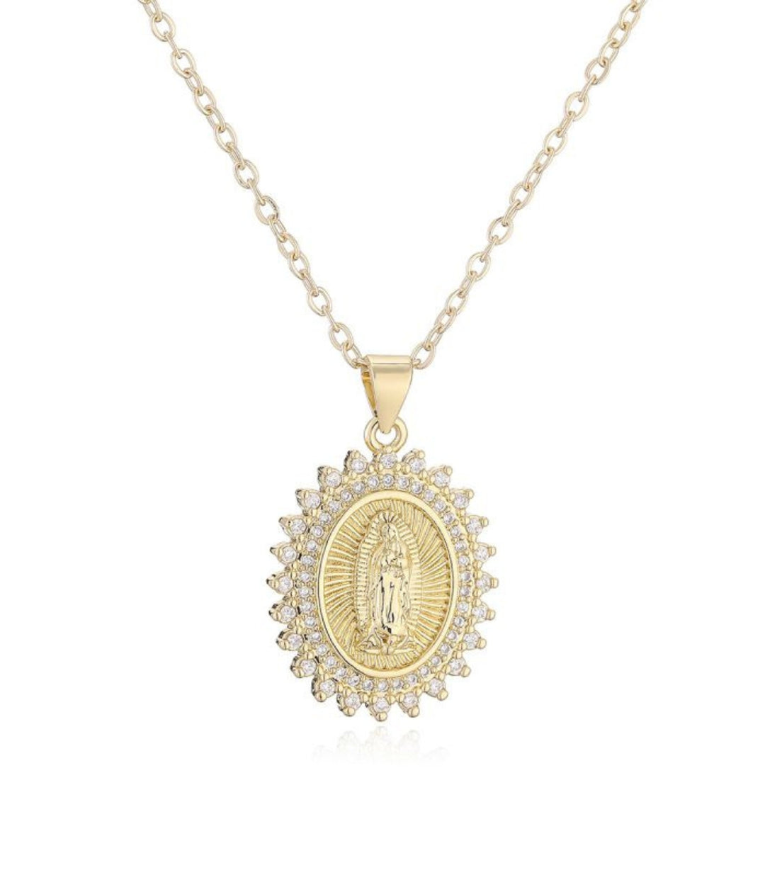 Collar diamond virgen