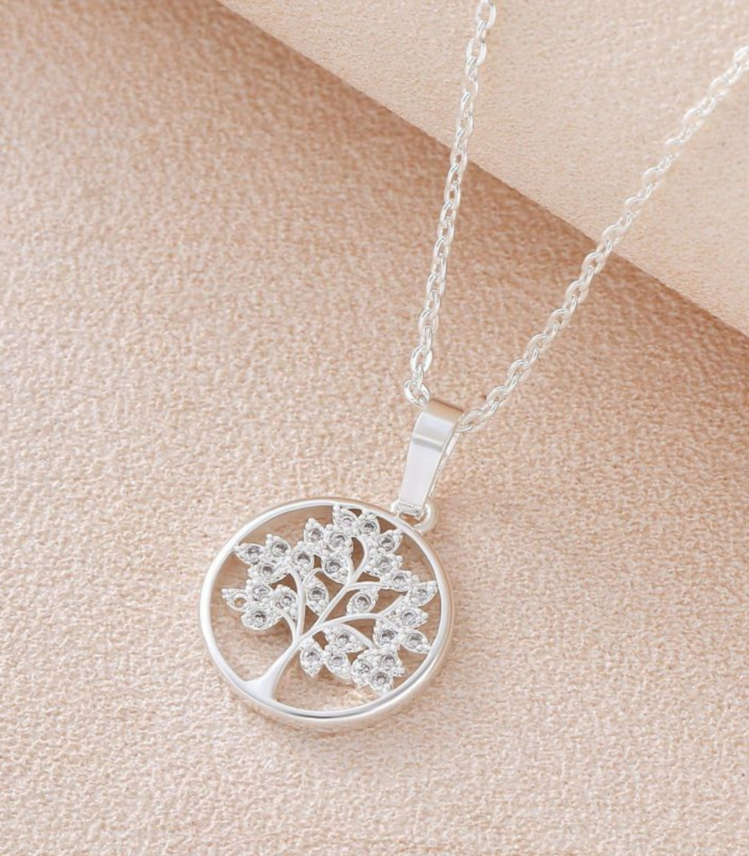 Collar Arbol de la Vida Plata