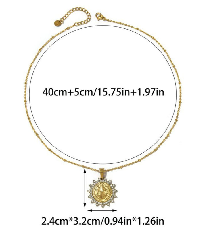 Collar Zirconias San Benito